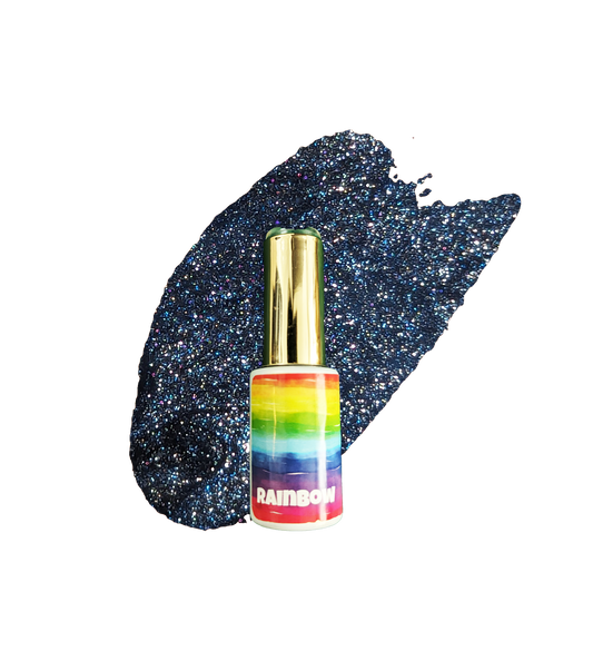 Rainbow Original Gel Nail Color: Starry Night